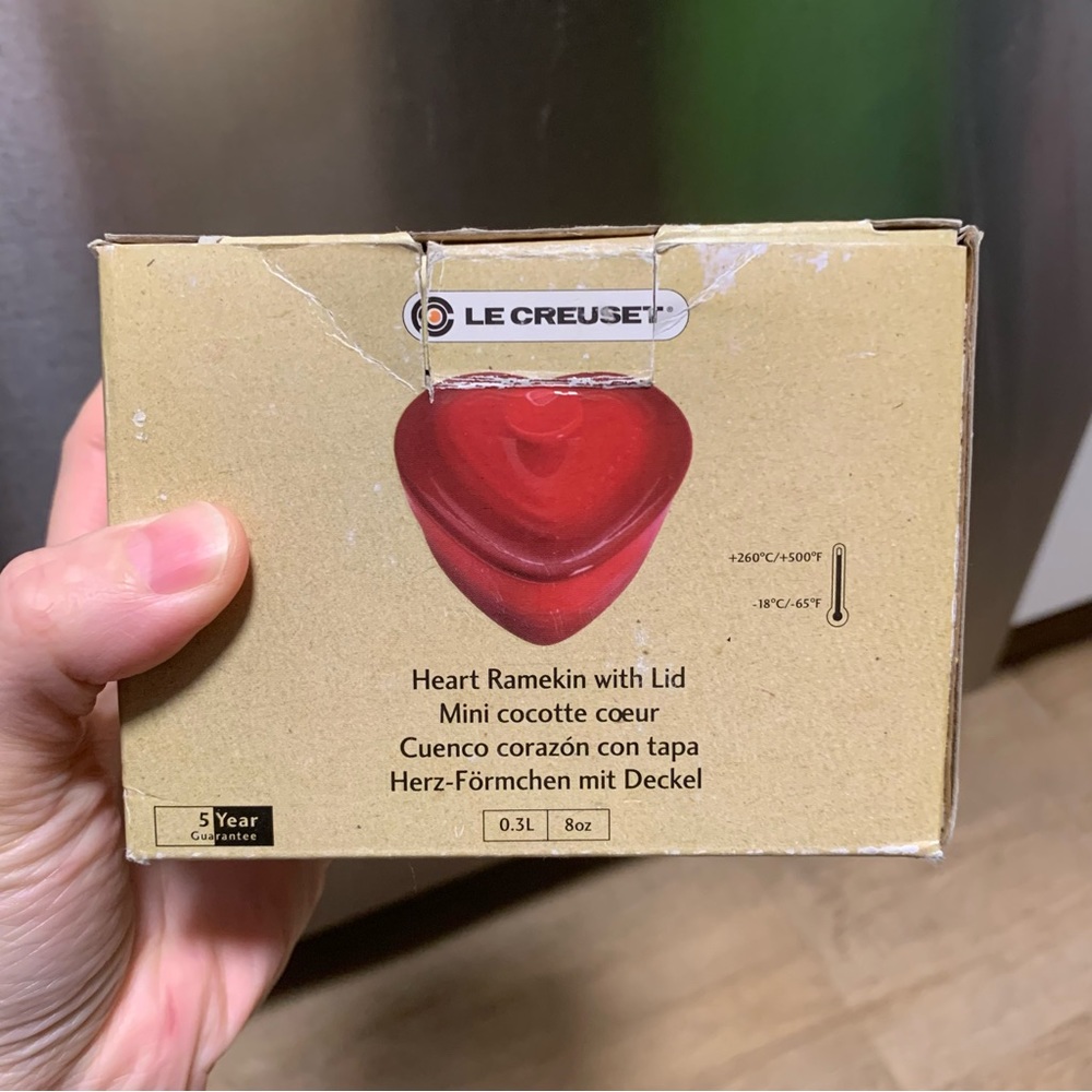 Le Creuset Heart Ramekin with Lid